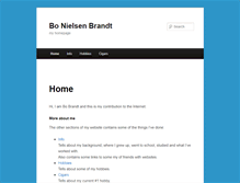 Tablet Screenshot of bobrandt.dk